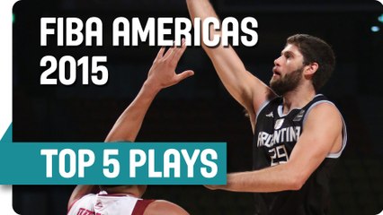 Top 5 Plays - Day 5 - 2015 FIBA Americas Championship
