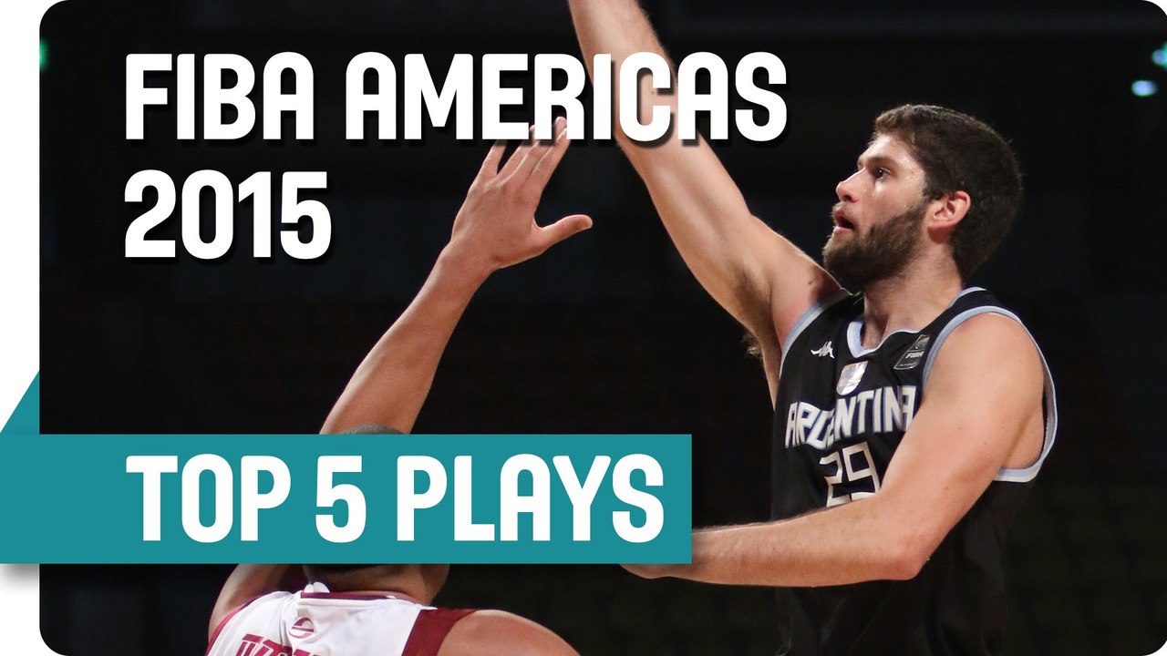 Top 5 Plays - Day 5 - 2015 FIBA Americas Championship