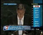 Kirchner en la ONU sobre Atentados terroristas en Argentina