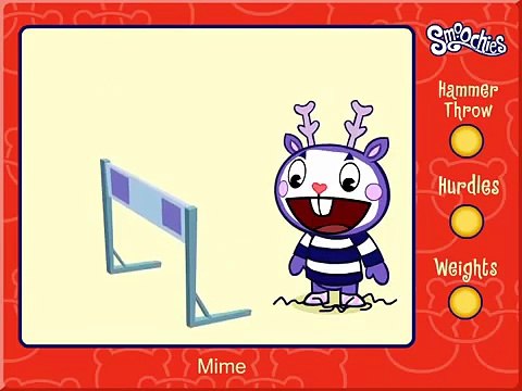 Happy Tree Friends Mime& 39;s Olympic Smoochie