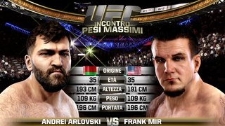 UFC Event 191 Andrei Arlavoski vs Frank Mir (xbox one)