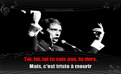 Karaoké Jacques Brel - Fernand