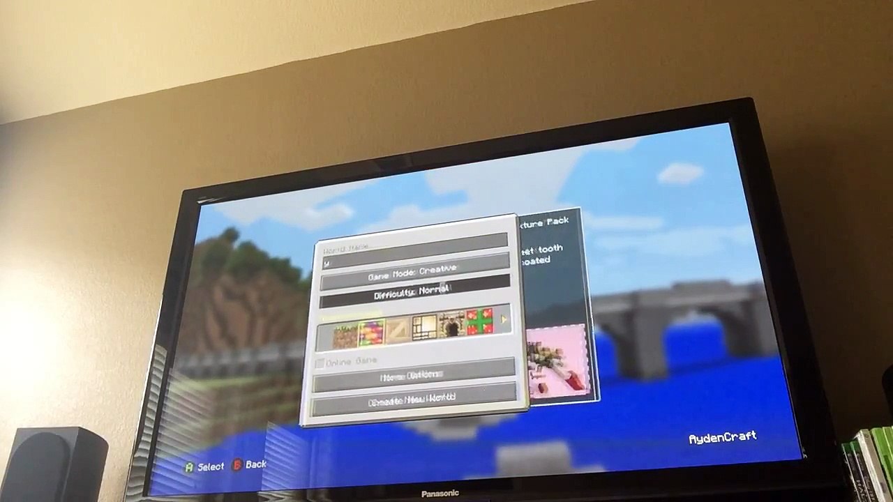 Tutorial on how to make a xbox one minecraft world for starters