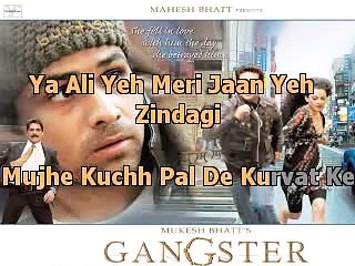 Ya Ali _Gangster_ Karaoke with lyrics - Video Dailymotion