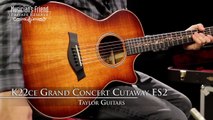 Taylor K22ce Grand Concert Cutaway ES2 Acoustic-Electric Guitar