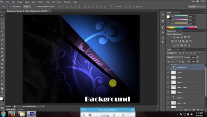 How to make a cool Background on Photoshop cs6