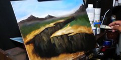 UNBELIEVABLE!!     Concept Art Landscape Oil Painting Part1 Amazing!!! - Faster - HD