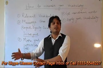 How to increase your Vocabulary