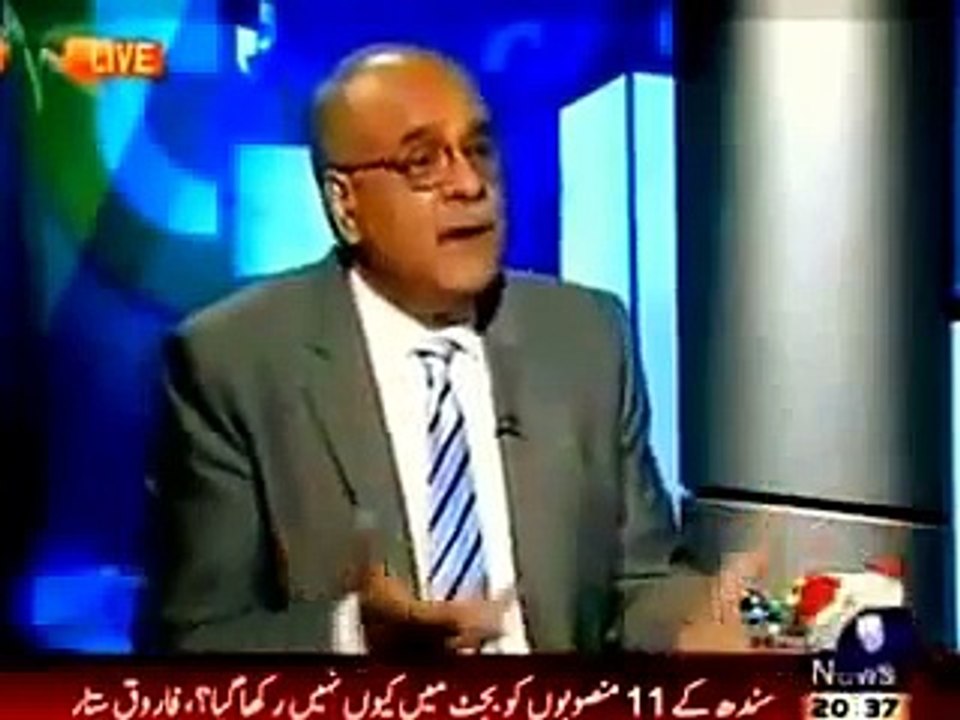 Pakistan's Najam Sethi Praising India