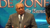 A.K. Memon hosting forum Abdul Rahim Janoo - Acting President FPCCI  discussing at Trade Zone Forum.