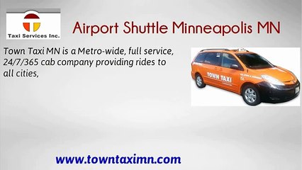 Airport Shuttle Minneapolis MN – Town Taxi MN
