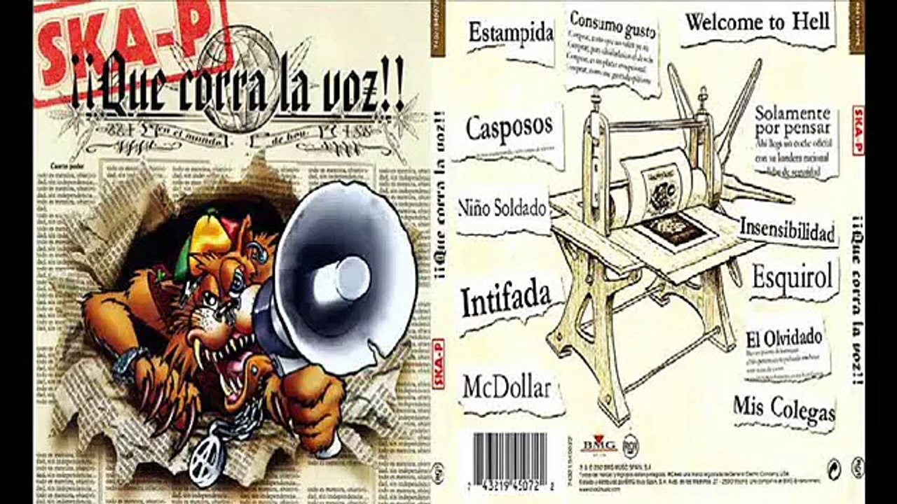 SKA P 2002 ¡¡ Que Corra La Voz !!