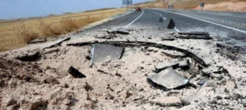 PKK baraj yolunda bomba patlattı