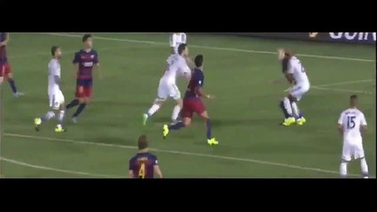 Funny football Barcelona vs LA Galaxy 2 1 All Goals & Highlights Resumen 2015