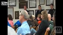 Dumbass Gets Arrested At City Counsel Meeting