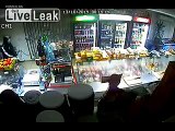 Angry Russian Storekeeper Chases Robbers from Store