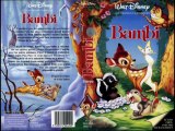 Bandes annonces VHS Disney (Bambi)