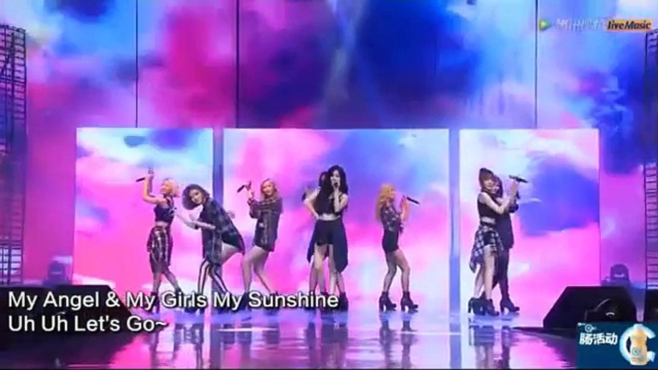 150831 텐센트 Tencent K-POP LIve Music - 소녀시대 소원을 말해봐   Gee   인터뷰