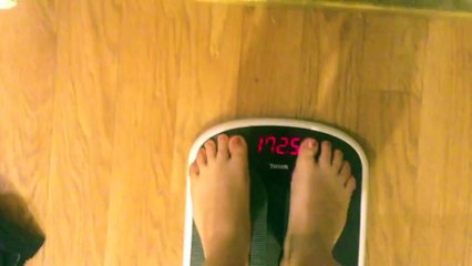 Result: Weigh-In of 21 No Junk Food Challenge