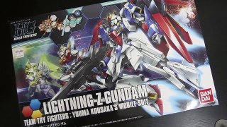 HG Lightning Z Gundam - Unboxing