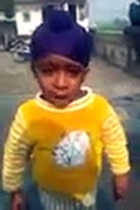 Funny JAN GAN MAN | National Anthem by small kid