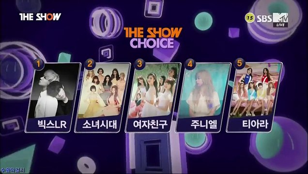 150825 더쇼 The Show SNSD 소녀시대 - 1위발표 NO.1