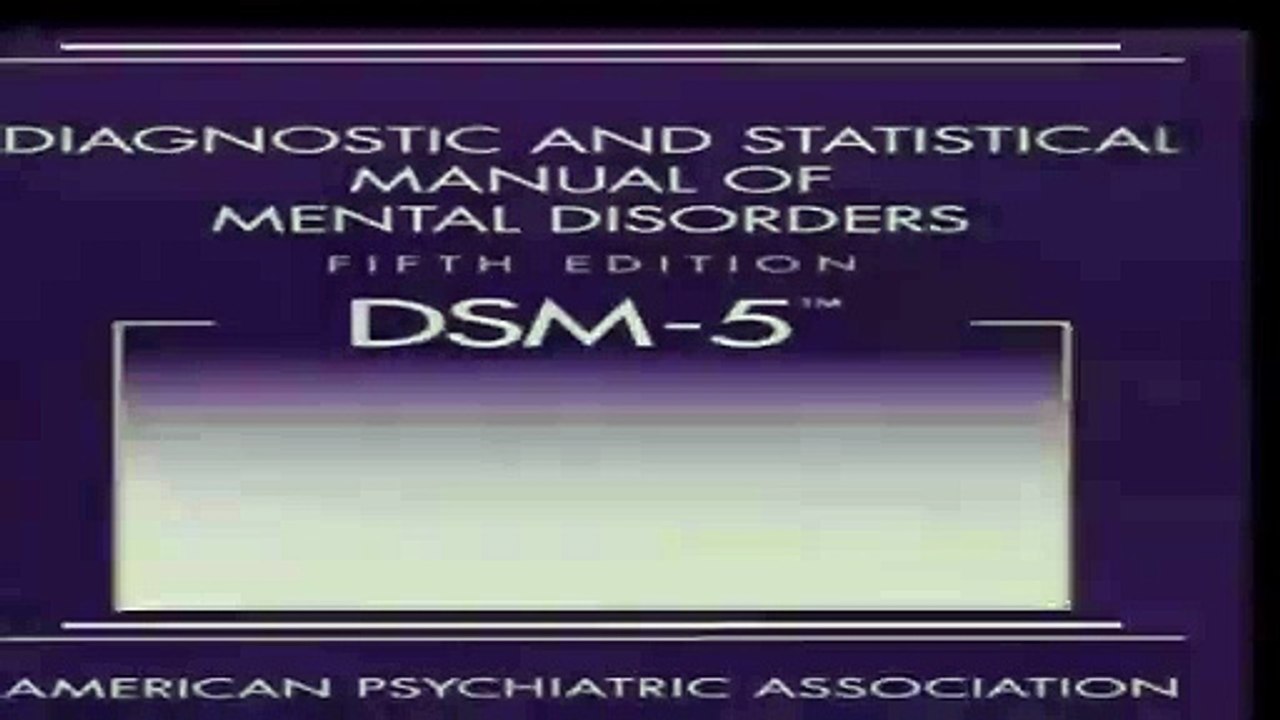 Download Diagnostic and Statistical Manual of Mental Disorders 5th Edition DSM-5 pdf