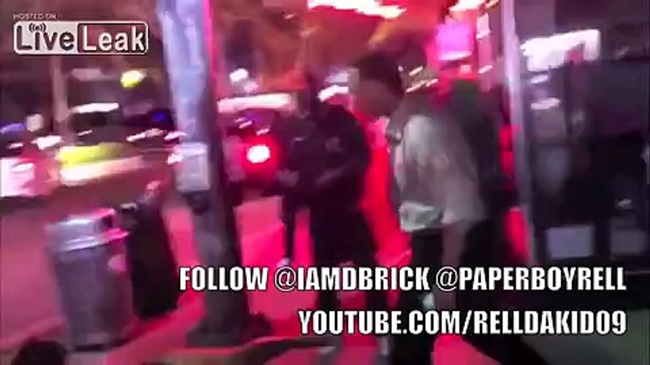 Women argue with guy, Guy knocks both out cold WTF