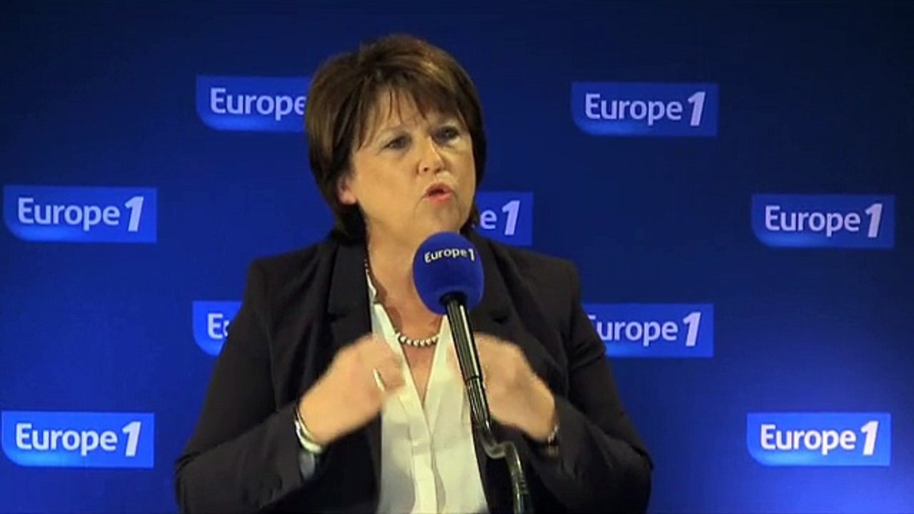 35 heures : "Mr Macron doit regarder les faits", dit Martine Aubry