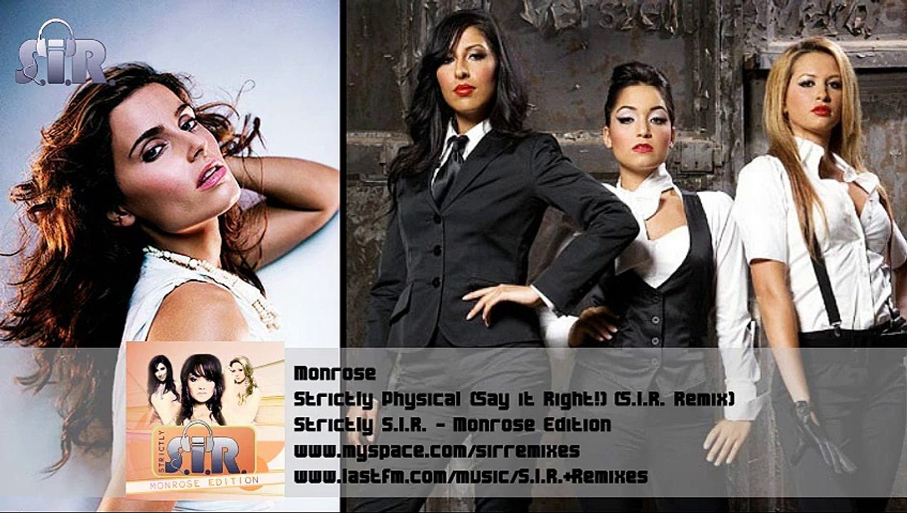 Monrose Vs. Nelly Furtado - Strictly Physical (Say It Right!) (S.I.R. Remix) Music Video