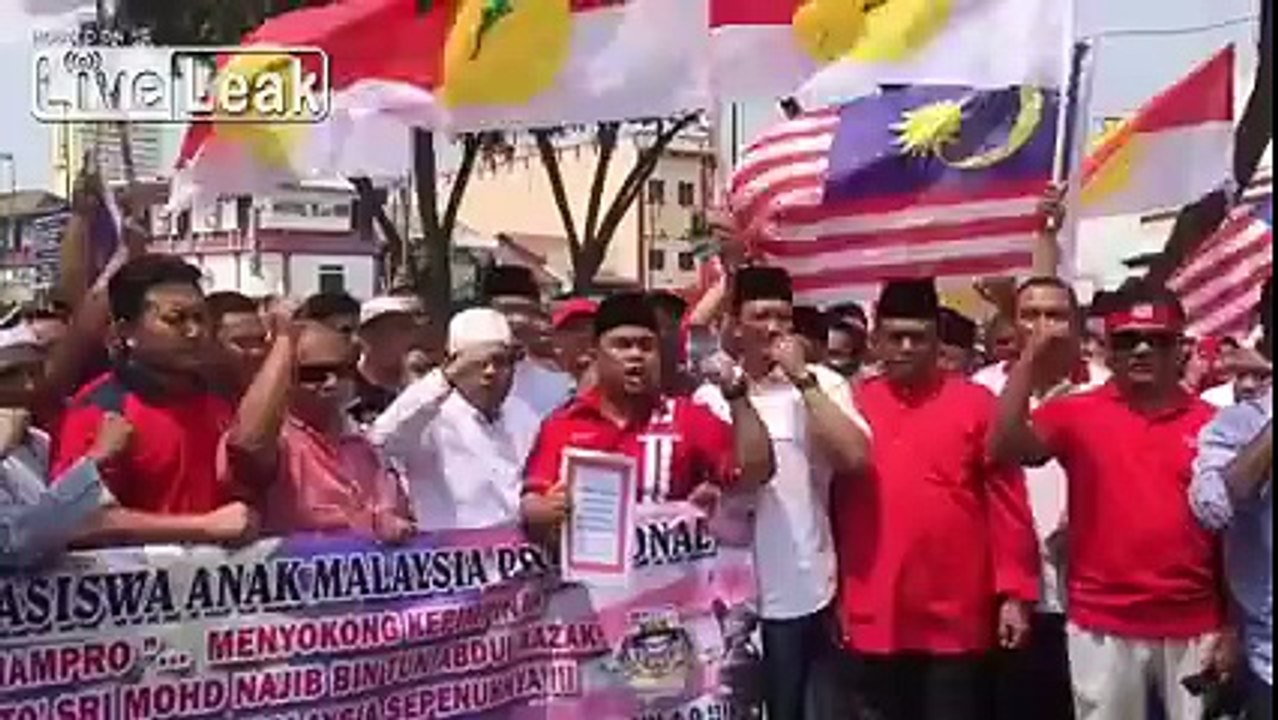 the counter-bersih demonstration until September