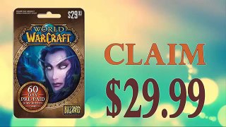 Redeem World of Warcraft 60 day Subscription card hack $30 [2015] [Proof]