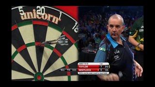 2015 Auckland Darts Masters - Simon Whitlock Funny 135 Checkout