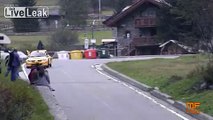 Rally car makes spectators sh*t their pants!