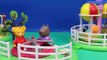 Peppa Pig Disney Mickey Mouse Clubhouse with Minnie Mouse Daddy Pig Zip Line Playground Playset