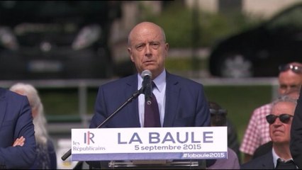La Baule : le discours d'Alain Juppé en intégralité