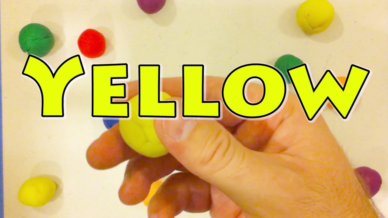 Colors for Kids and Toddlers using Play Doh!