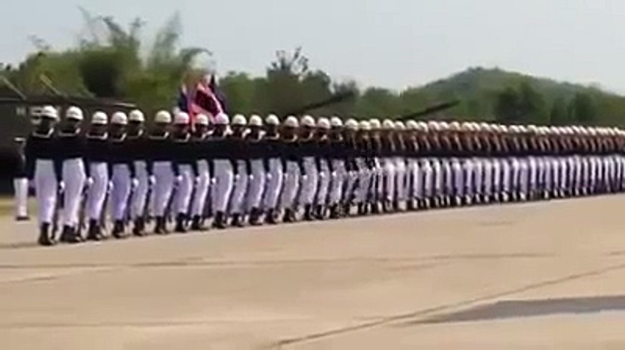 Amazing Thailand's military parade