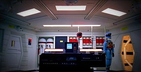 2001-- A Space Odyssey (HD, 3D) -- Best Scene with Hal and Dave -- with Analgyph 3D option