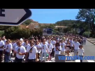Marche blanche pour Ichem à Saint-Raphaël