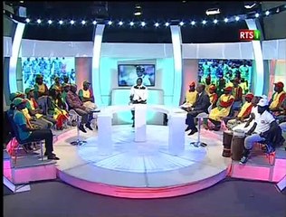 Match Sénégal Namibie à la mie temps (1-0)