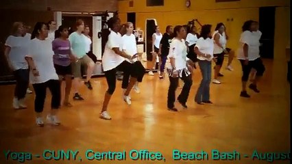 [Latest Short Yoga] Zumba Yoga - Central Office, Beach Bash 2011