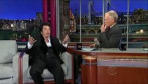 Kevin Spacey impersonates Al Pacino in front of Al Pacino - Letterman
