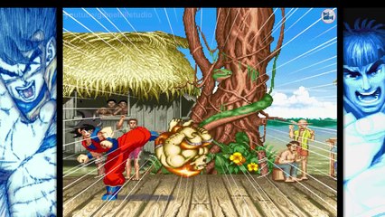 Quand Sangoku rencontre l'univers de Street Fighter 2 !