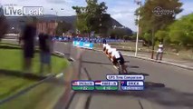 Bad Crash at Womenâ€™s Road Cycling Championships