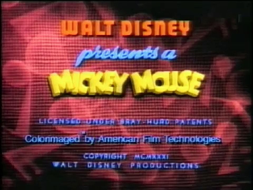 Mickey Mouse 1931 The Barnyard Broadcast