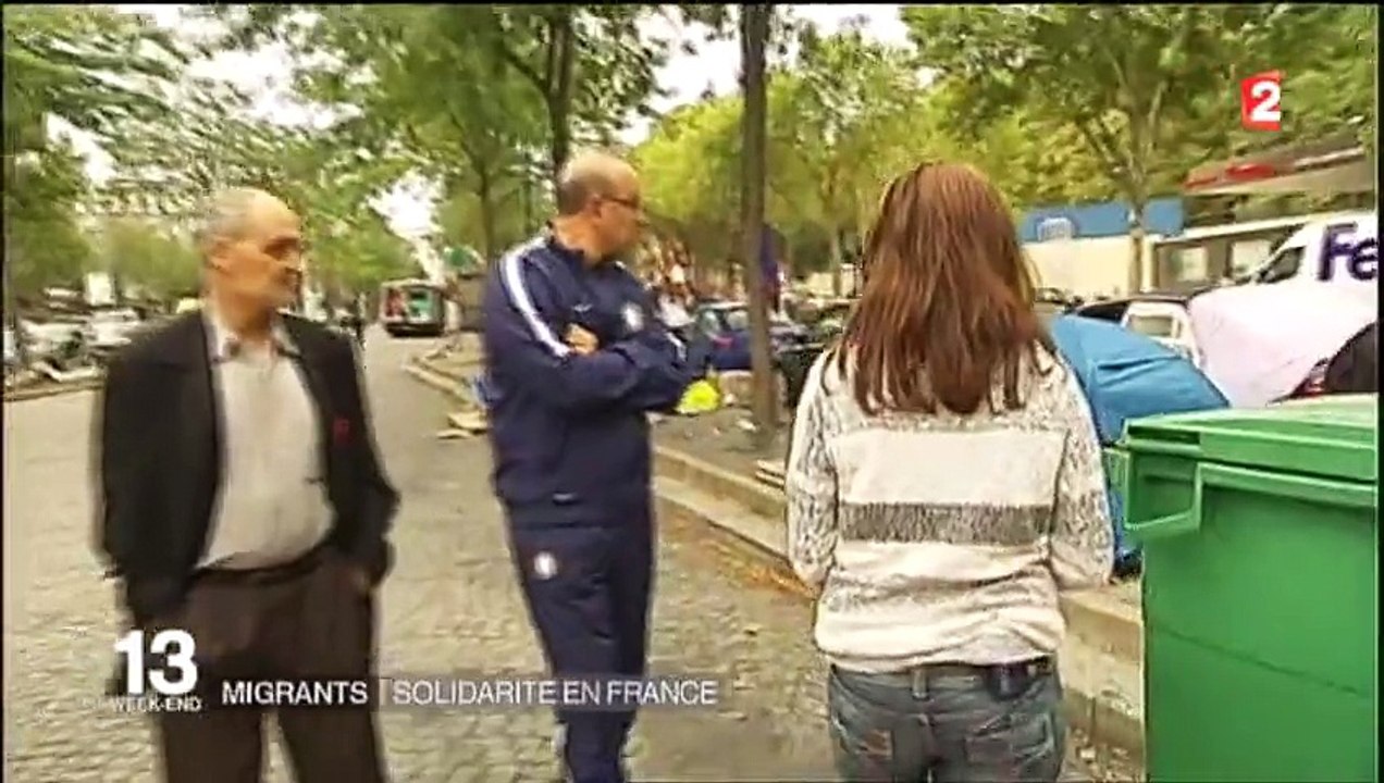 La solidarité s'organise autour des réfugiés de la porte de Saint-Ouen