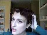 Audrey Hepburn Roman holiday hair tutorial