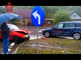 Accident centura Gherla - Bunesti doua Opel din Cluj si Salaj (Cluj)