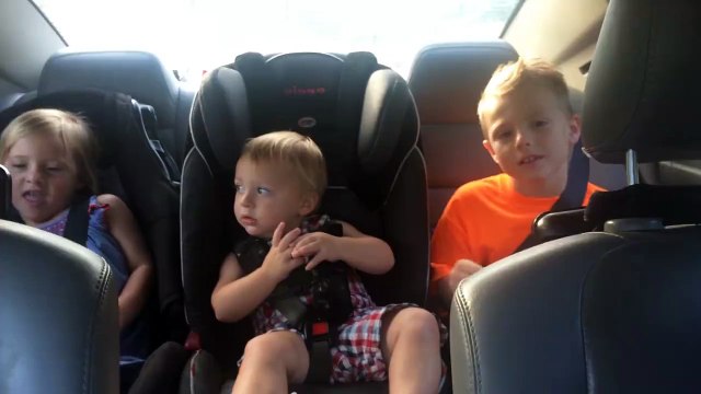 When baby's favorite jam comes on the radio! Backseat Baby Dances to Pitbull's Fireball